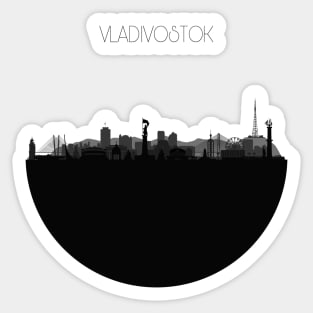 Vladivostok Skyline Sticker